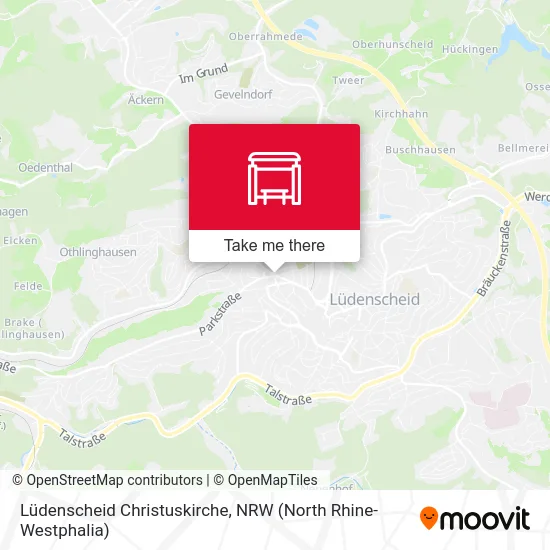 Lüdenscheid Christuskirche map