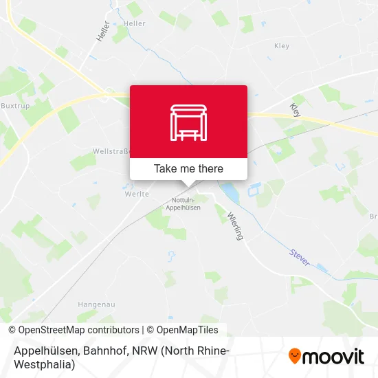 Appelhülsen, Bahnhof map