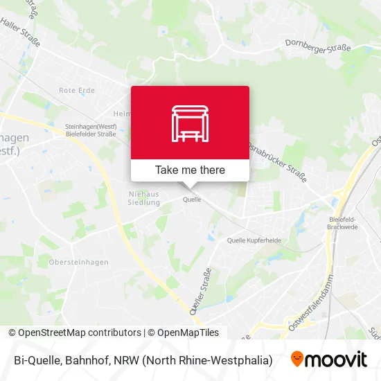 Карта Bi-Quelle, Bahnhof