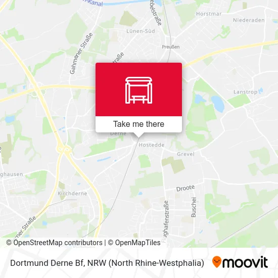Карта Dortmund Derne Bf