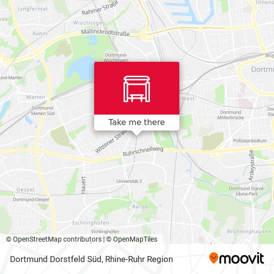 Dortmund Dorstfeld Süd map
