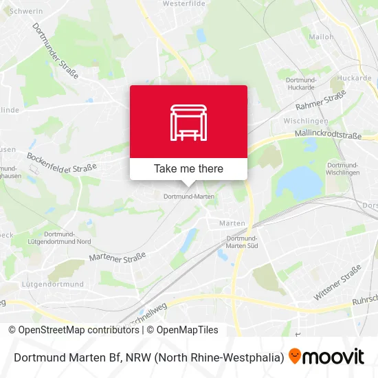 Dortmund Marten Bf map