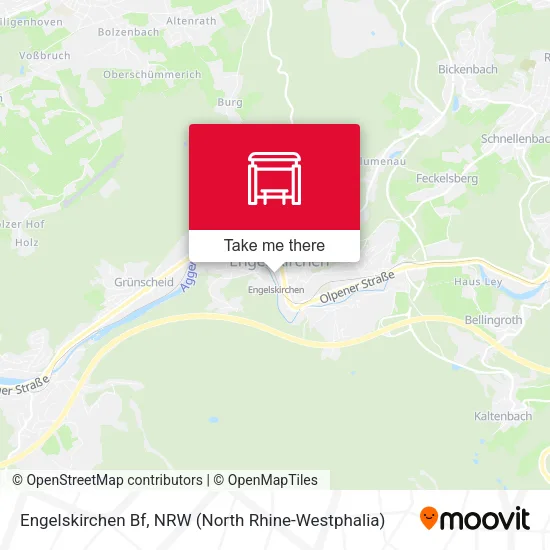 Карта Engelskirchen Bf
