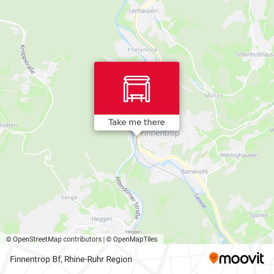Карта Finnentrop Bf