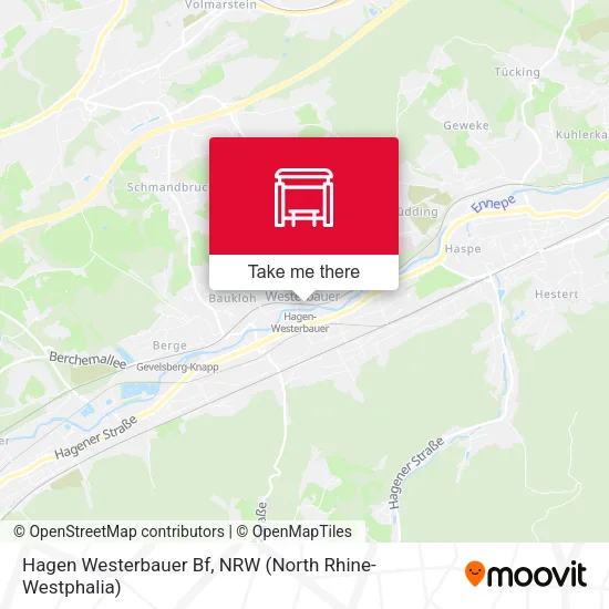 Карта Hagen Westerbauer Bf