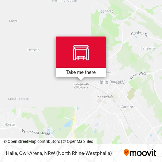 Карта Halle, Owl-Arena