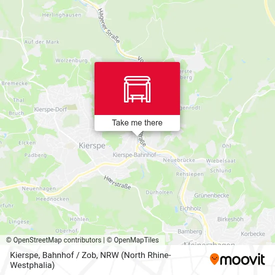 Kierspe, Bahnhof / Zob map