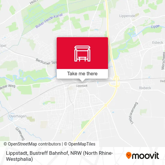 Lippstadt, Bustreff Bahnhof map