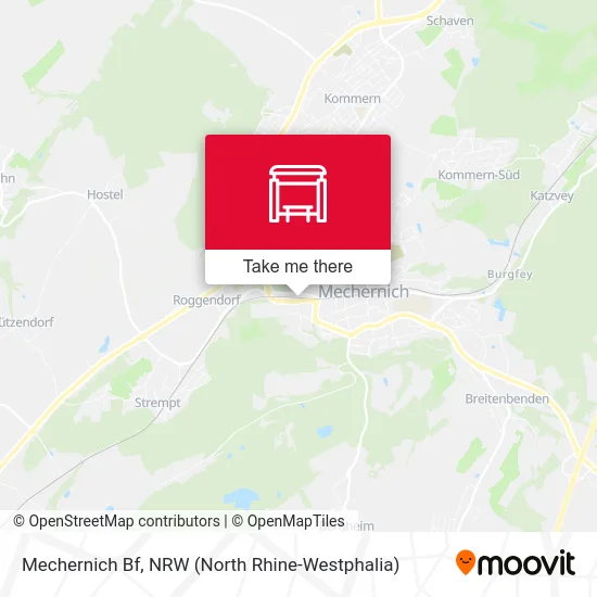 Карта Mechernich Bf