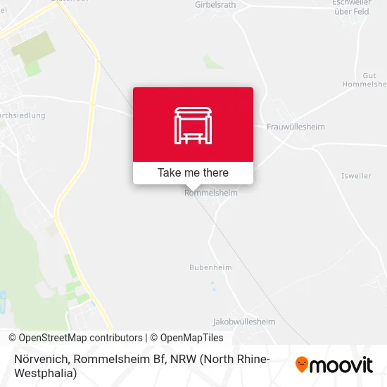 Карта Nörvenich, Rommelsheim Bf