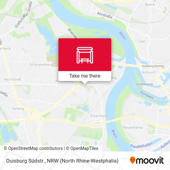 Duisburg Südstr. map