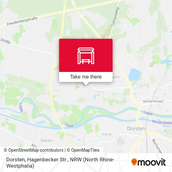 Карта Dorsten, Hagenbecker Str.