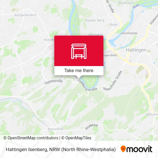 Карта Hattingen Isenberg