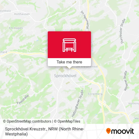 Sprockhövel Kreuzstr. map