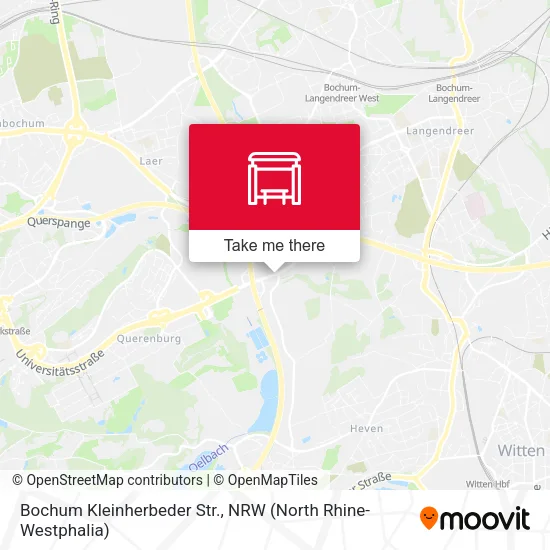 Карта Bochum Kleinherbeder Str.