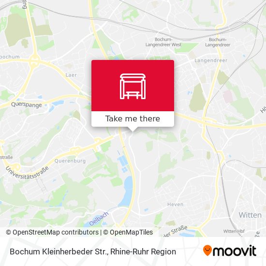 Bochum Kleinherbeder Str. map