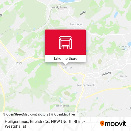 Heiligenhaus, Eifelstraße map