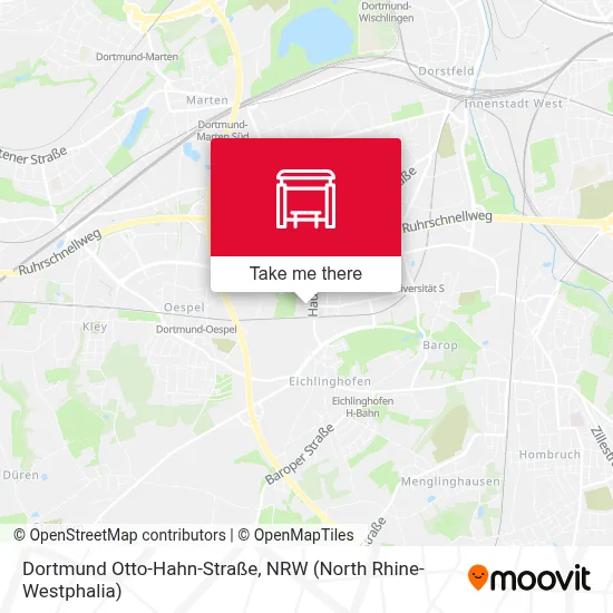 Dortmund Otto-Hahn-Straße map