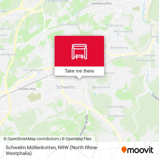 Карта Schwelm Möllenkotten