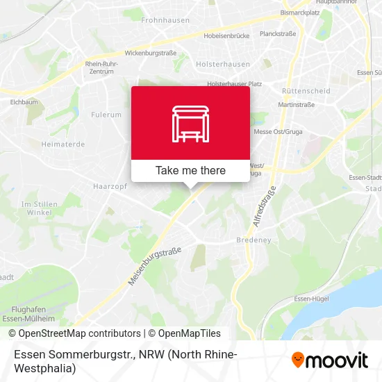 Карта Essen Sommerburgstr.
