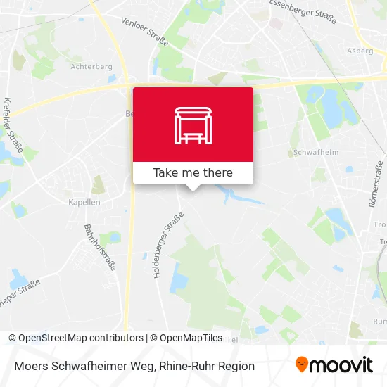 Карта Moers Schwafheimer Weg