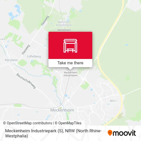 Meckenheim Industriepark (S) map