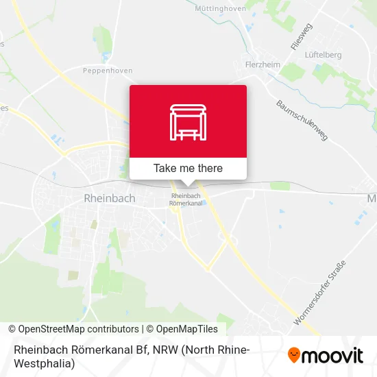 Карта Rheinbach Römerkanal Bf