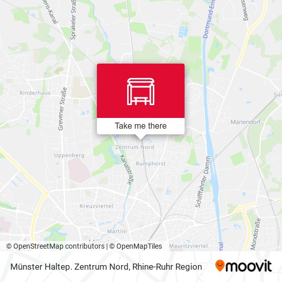 Münster Haltep.  Zentrum Nord map