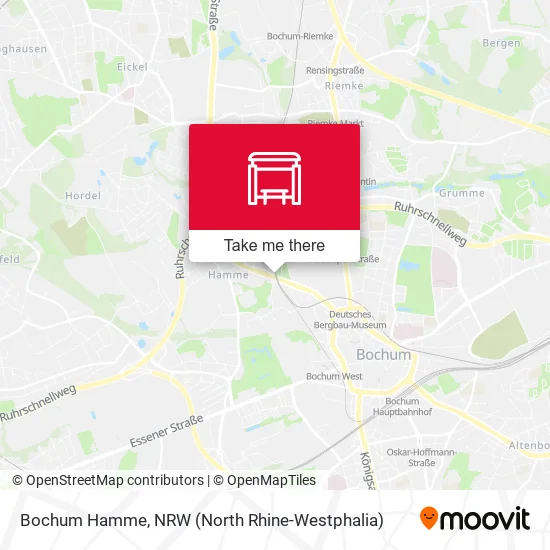 Карта Bochum Hamme
