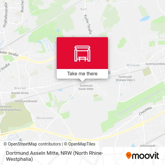 Карта Dortmund Asseln Mitte