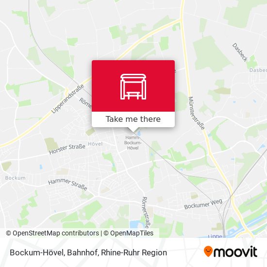 Bockum-Hövel, Bahnhof map