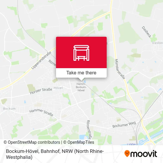 Bockum-Hövel, Bahnhof map