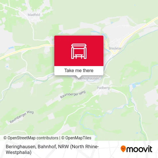 Beringhausen, Bahnhof map