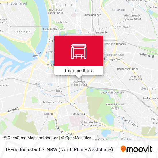 D-Friedrichstadt S map