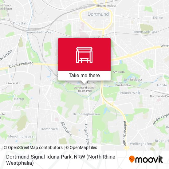 Dortmund Signal-Iduna-Park map