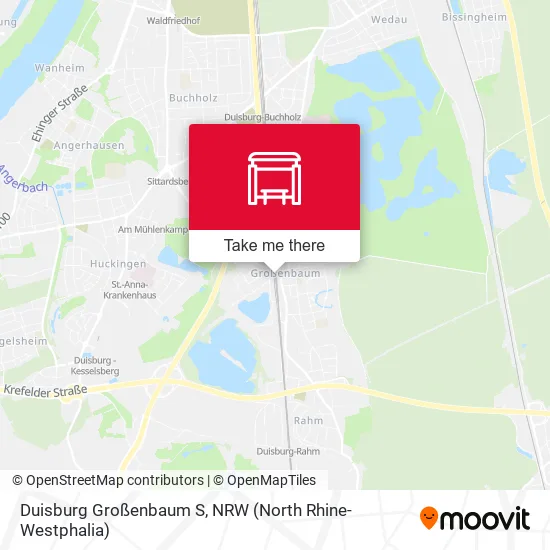 Карта Duisburg Großenbaum S