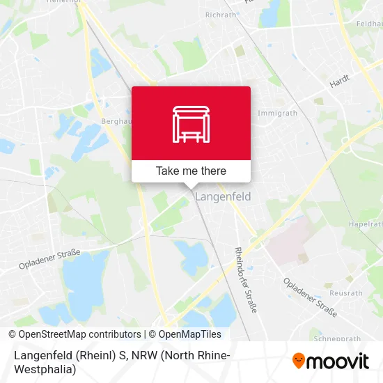 Карта Langenfeld (Rheinl) S