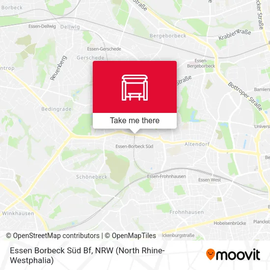 Карта Essen Borbeck Süd Bf