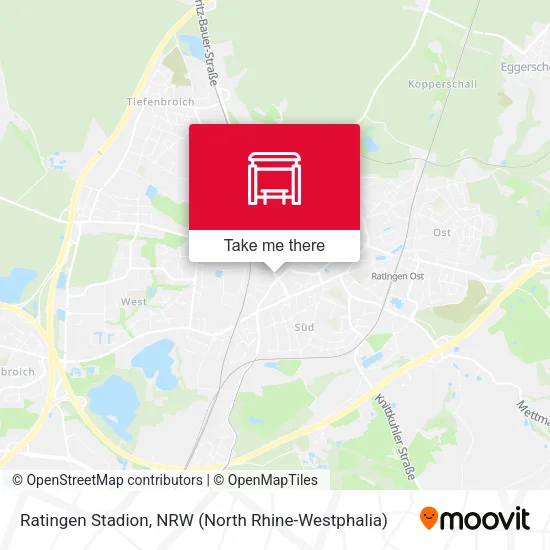 Карта Ratingen Stadion