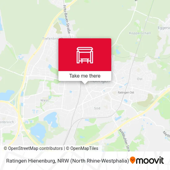 Карта Ratingen Hienenburg