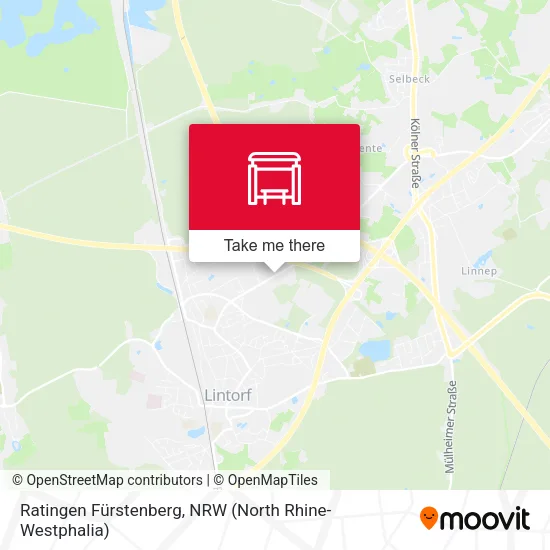 Карта Ratingen Fürstenberg