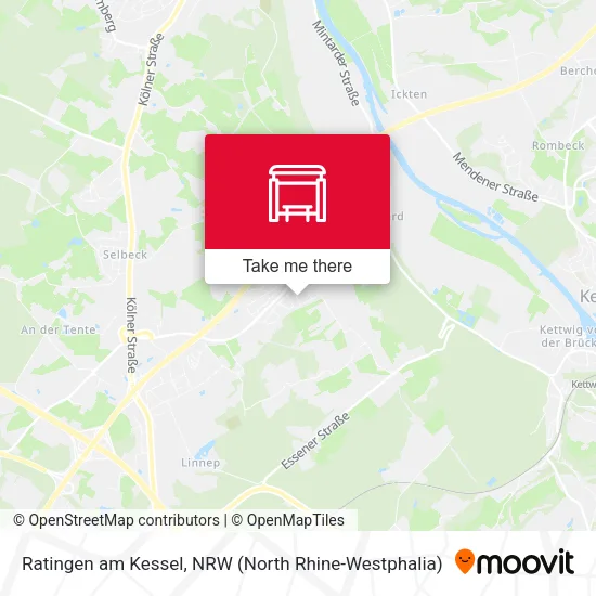 Карта Ratingen am Kessel