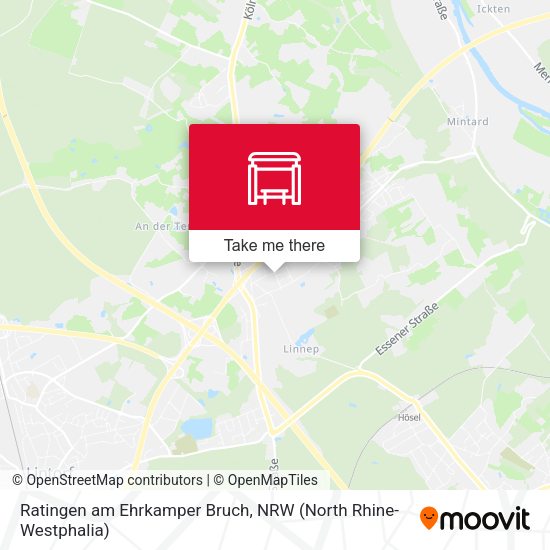 Карта Ratingen am Ehrkamper Bruch