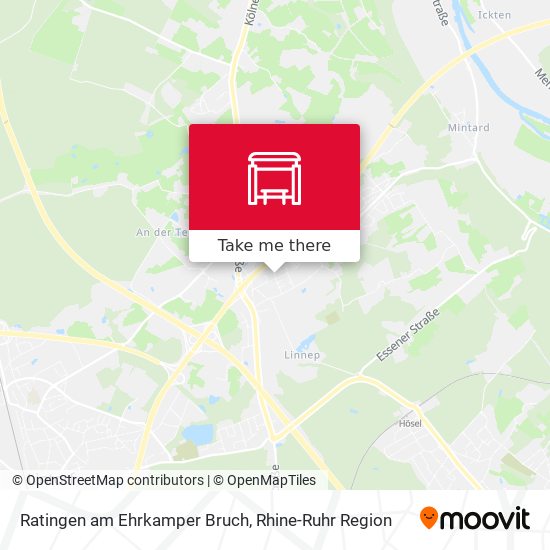 Ratingen am Ehrkamper Bruch map