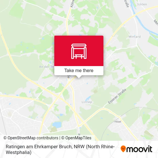 Карта Ratingen am Ehrkamper Bruch