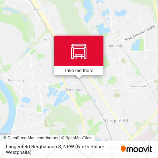 Карта Langenfeld Berghausen S