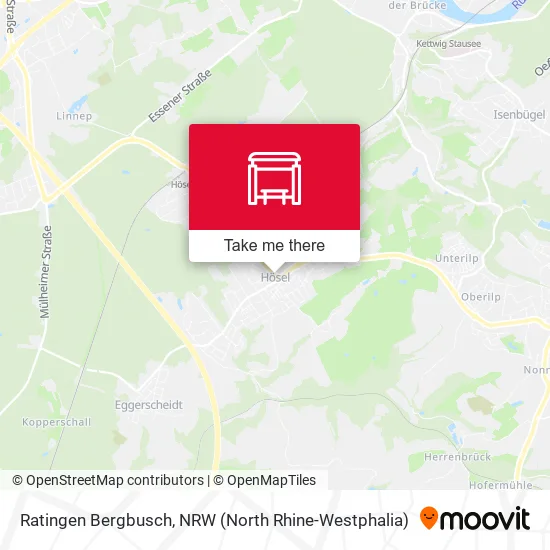 Карта Ratingen Bergbusch