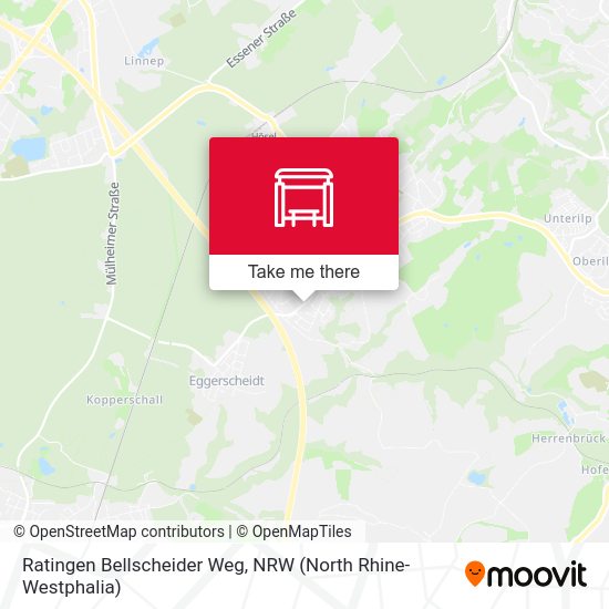 Ratingen Bellscheider Weg map