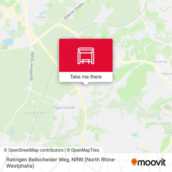 Карта Ratingen Bellscheider Weg