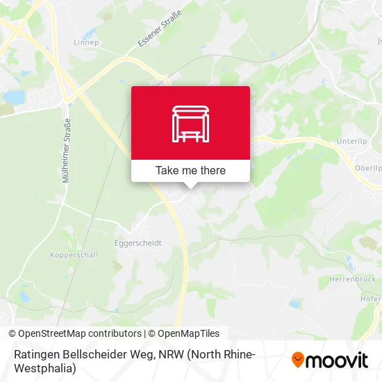 Карта Ratingen Bellscheider Weg
